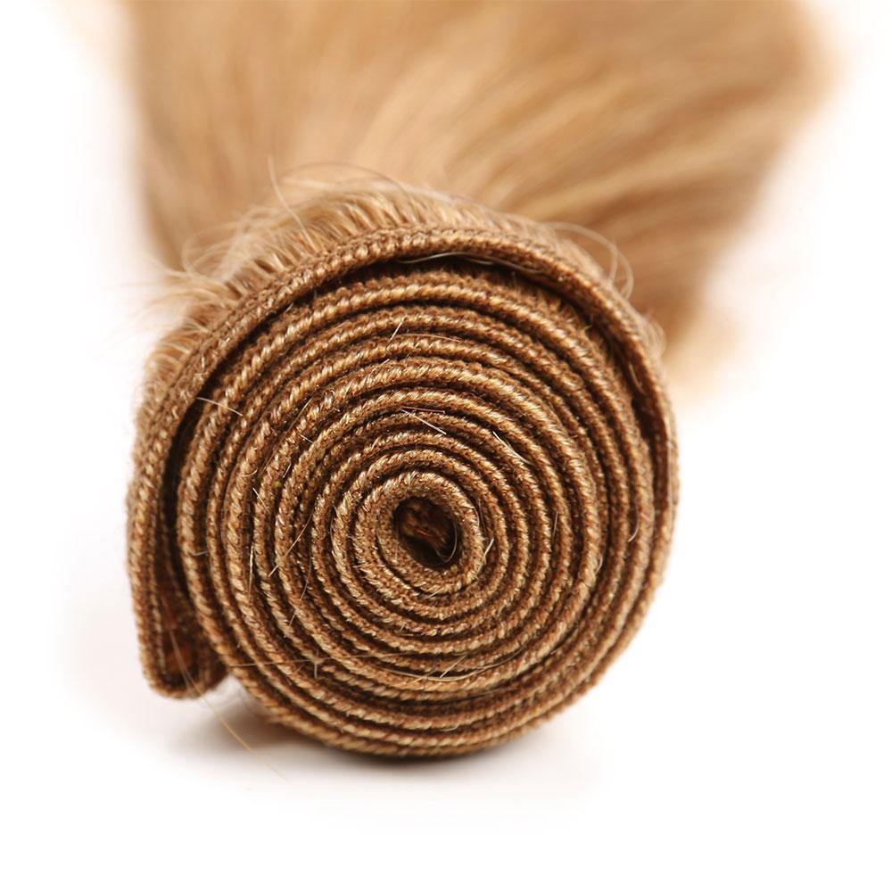 Colored 100% Human Hair Weave Straight Hair Bundle 8-26 inch (27) (2612053508196)
