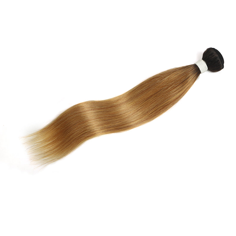 Straight Ombre 27 Human Hair Bundle 8''-26'' (4249233391686)