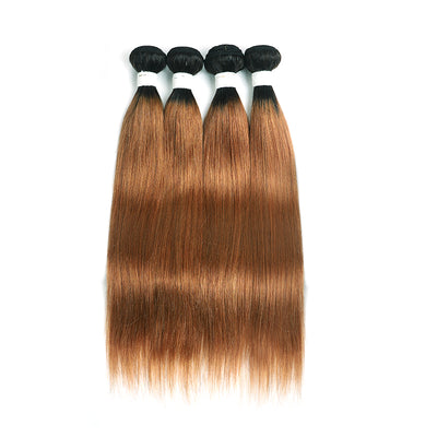 Straight Ombre 30 Four Human Hair Bundles 8''-26'' (4251442610246)