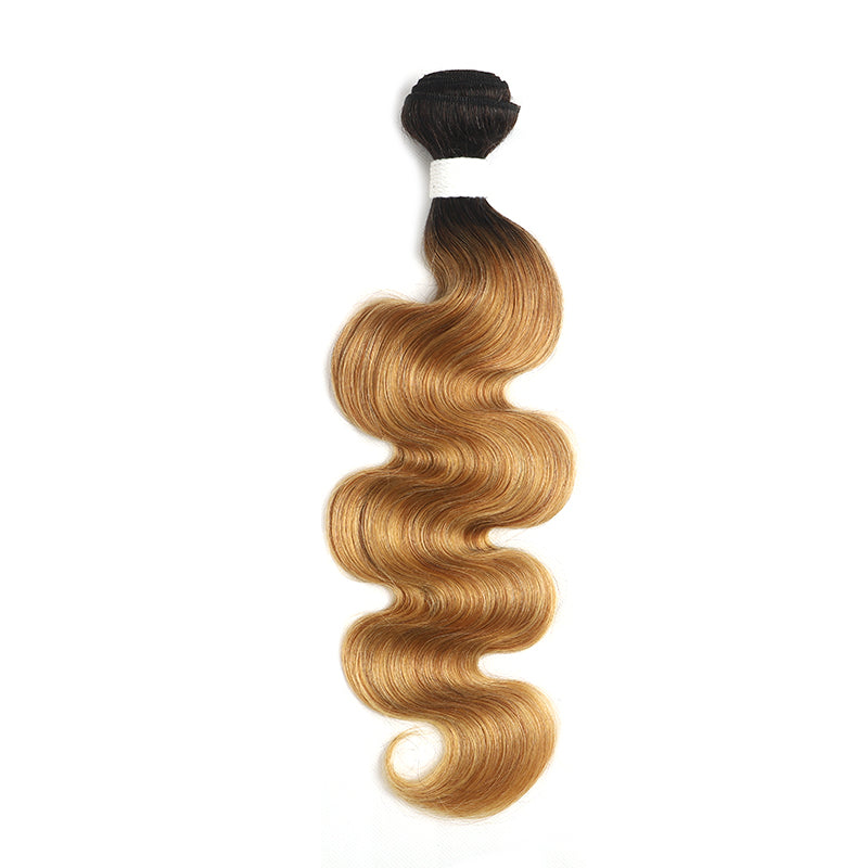 Ombre 27 Body Wave Human Hair Bundle 8''-26'' (4249212452934)