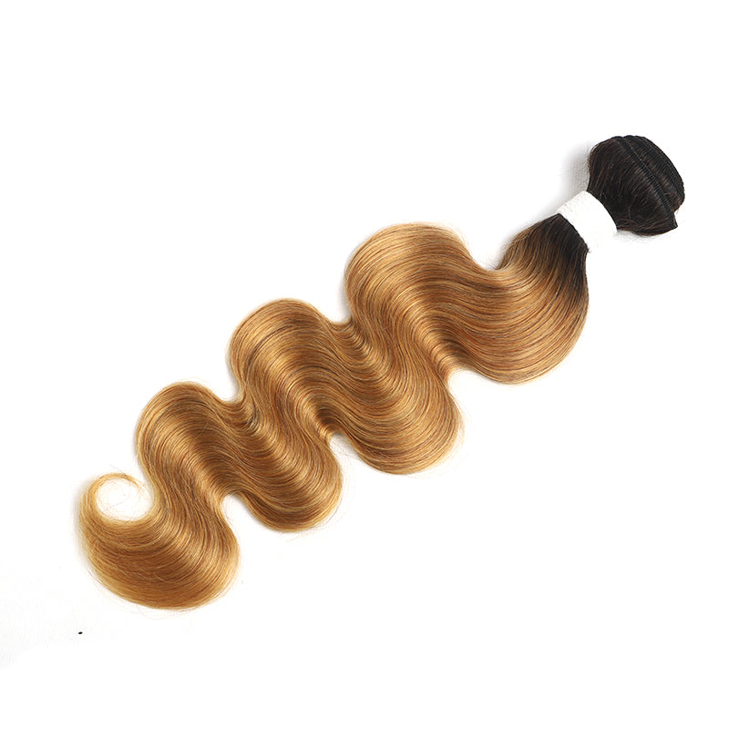 Ombre 27 Body Wave Human Hair Bundle 8''-26'' (4249212452934)