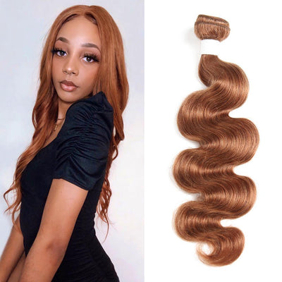 Kemy Hair Colored 100% Human Hair Weave Body Hair Bundle 8-26 inch (30) - Kemy Hair