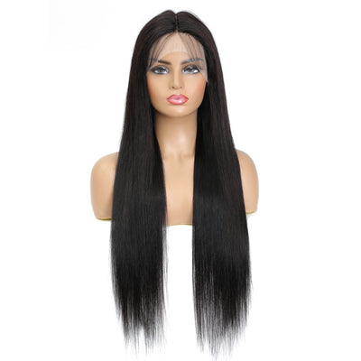 Natural Color Human Hair 13X4X1 Part Lace Front wigs 16-28 Inches