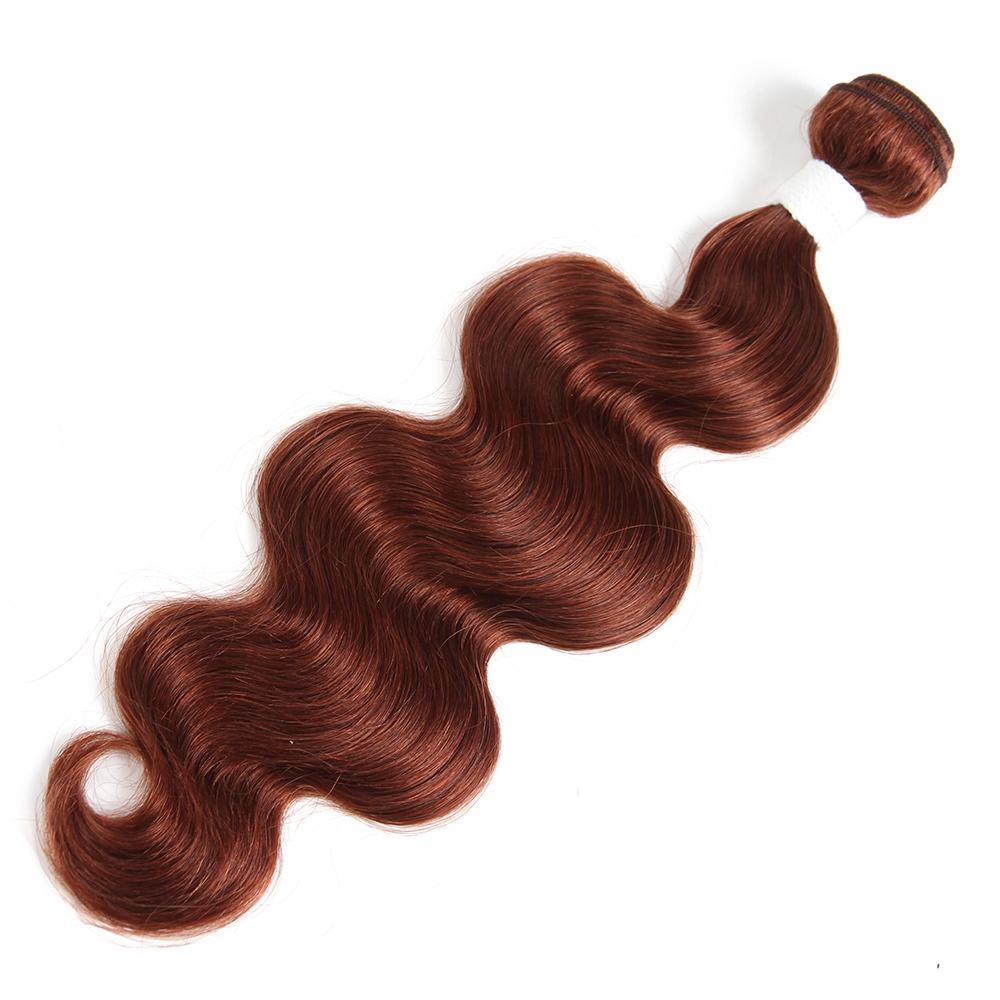 Colored 100% Human Hair Weave Body Hair Bundle 8-26 inch (33) (2612183924836)